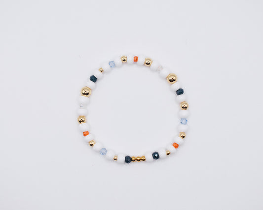 Multicolor stackable bracelet